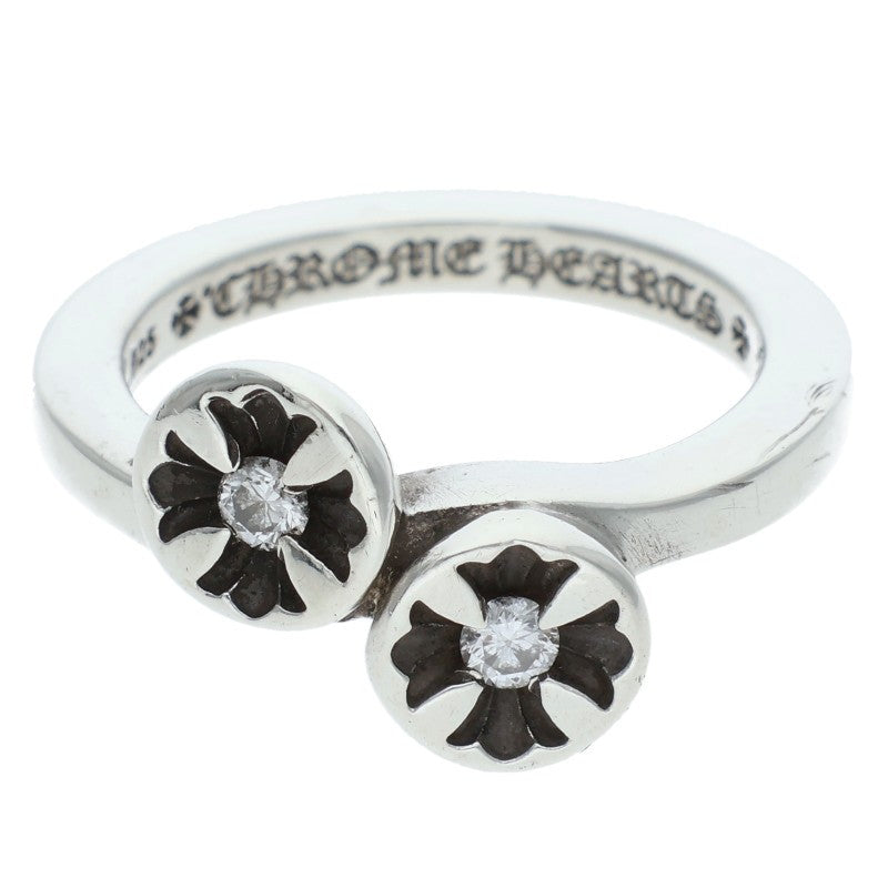 Chrome Hearts DBL NGTV CH PLS 2P Dia 925 Size ONE SIZE