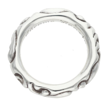 Chrome Hearts SCRL BAND Ring Silver (Silver 9.71g)