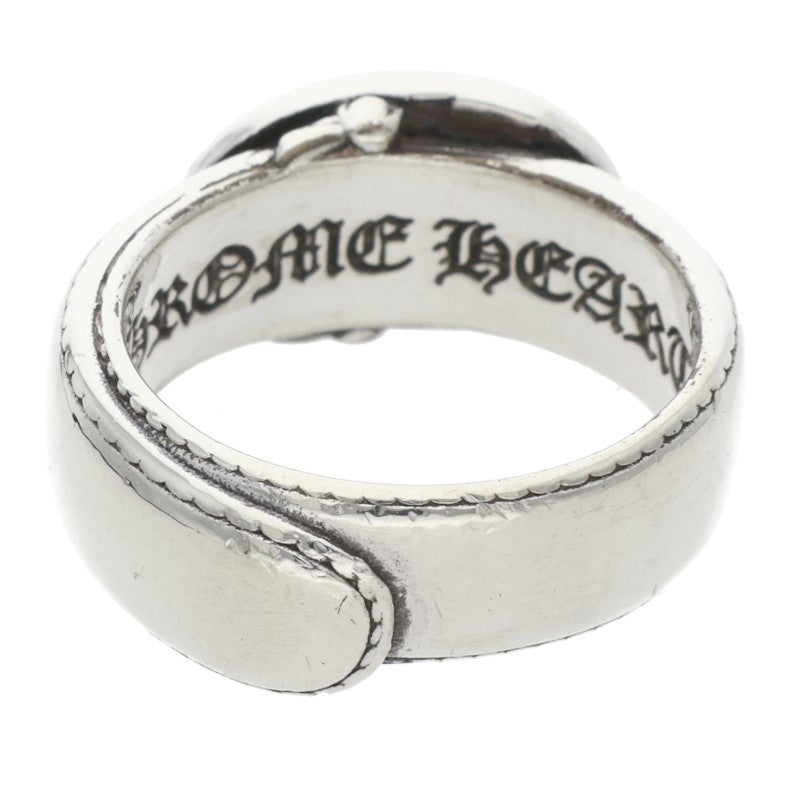 Chrome Hearts BELTED OVAL SML Silver Ring Size US 4