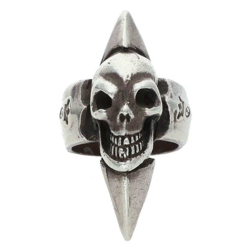 GABOR Early Maria Spike Skull .925 Silver Ring Size ONE SIZE