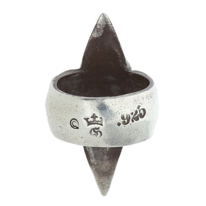 GABOR Early Maria Spike Skull .925 Silver Ring Size ONE SIZE
