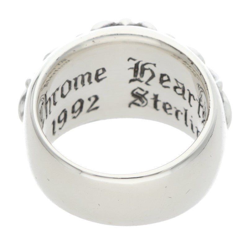 Chrome Hearts FLRL CRS Silver Ring Size ONE SIZE