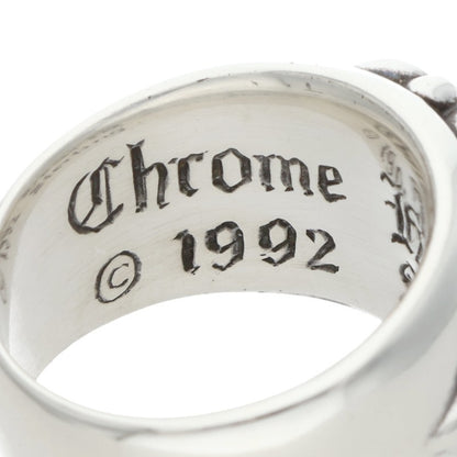 Chrome Hearts FLRL CRS Silver Ring Size ONE SIZE
