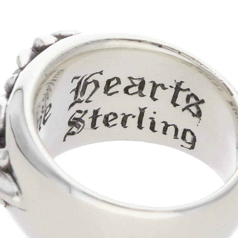 Chrome Hearts FLRL CRS Silver Ring Size ONE SIZE