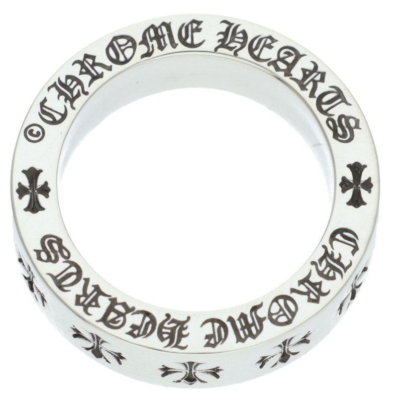 Chrome Hearts 6mm SPACER FOREVER Silver Ring Size ONE SIZE