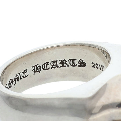 Chrome Hearts PPO DBL CHOMPER Silver Ring Size ONE SIZE