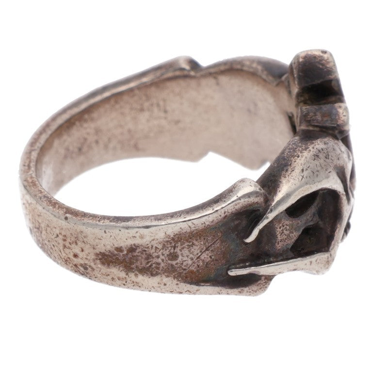 DEALDESIGN Skull Cross .925 Silver Ring Size ONE SIZE