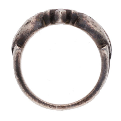 DEALDESIGN Skull Cross .925 Silver Ring Size ONE SIZE
