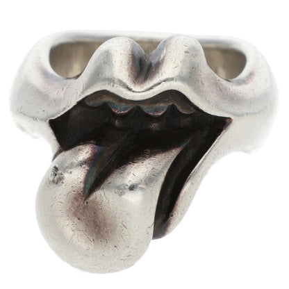 Chrome Hearts LIP TONGUE-MD Silver Ring Size JP 17.5