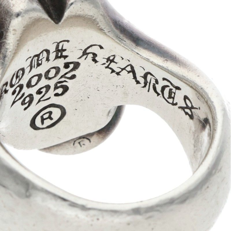 Chrome Hearts LIP TONGUE-MD Silver Ring Size JP 17.5