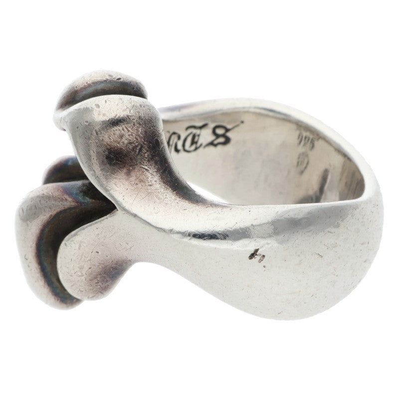 Chrome Hearts LIP TONGUE-MD Silver Ring Size JP 17.5