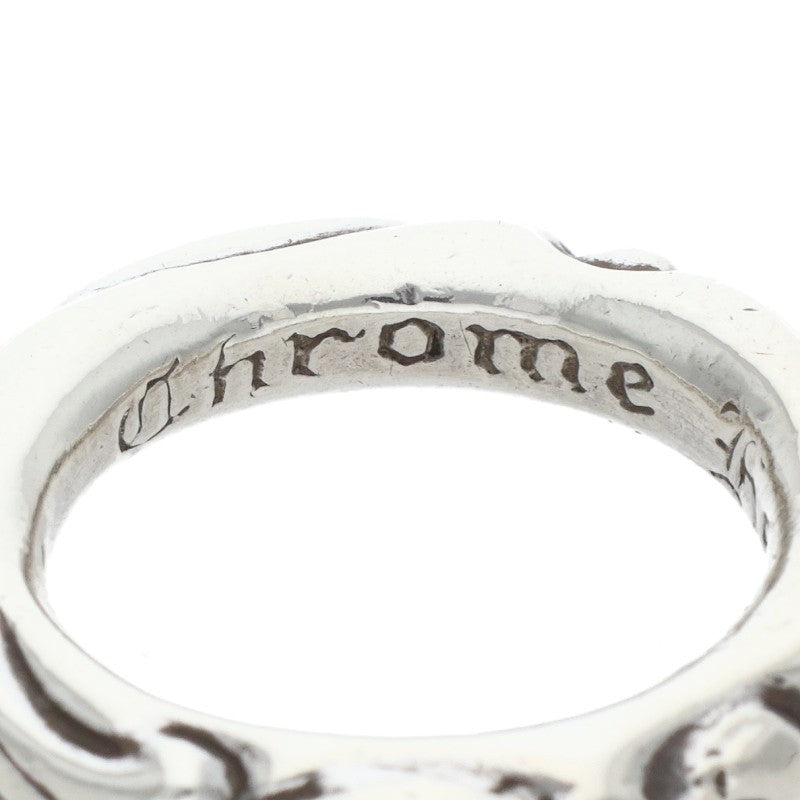 Chrome Hearts SCRL BAND Ring Silver Size US 6 (Silver 7.87g)