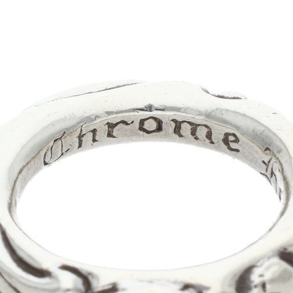 Chrome Hearts SCRL BAND Ring Silver Size US 6 (Silver 7.87g)