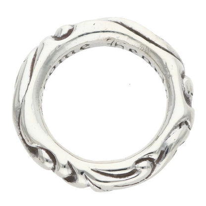 Chrome Hearts SCRL BAND Ring Silver Size US 6 (Silver 7.87g)
