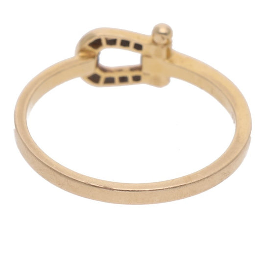 FRED Force 10 Mini K18YG Diamond Ring Size ONE SIZE