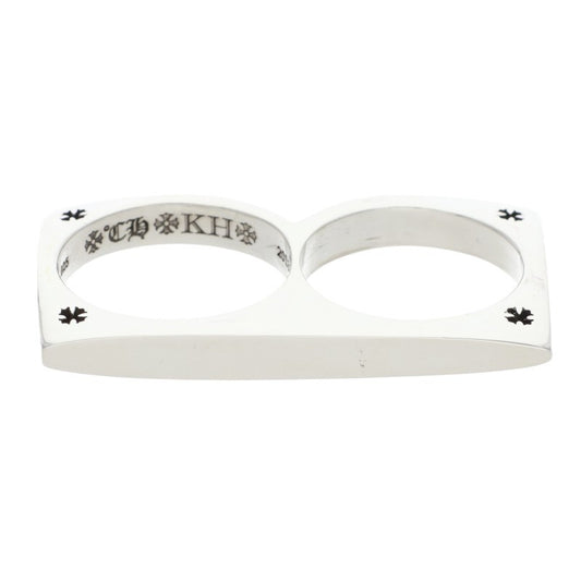 Chrome Hearts KH KNUCKLE Silver Ring Size ONE SIZE