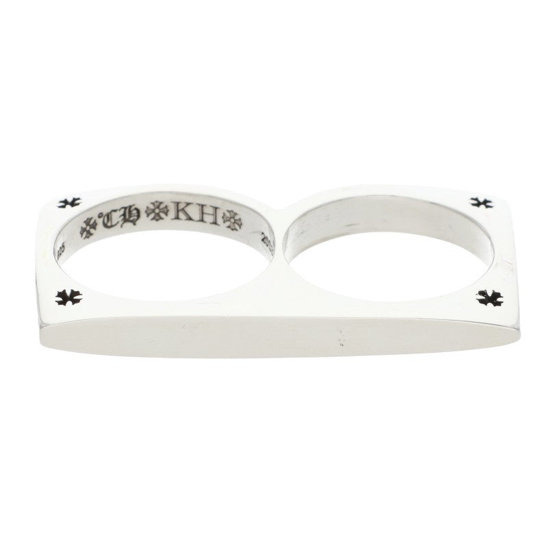 Chrome Hearts KH KNUCKLE Silver Ring Size US 7