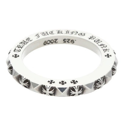 Chrome Hearts TFP PNK PLS Ring Silver Size 11.5 (Silver 4.73g)