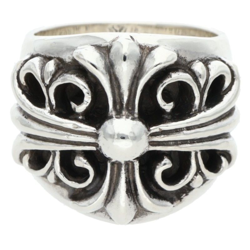 Chrome Hearts KEEPER Silver Ring Size US 8