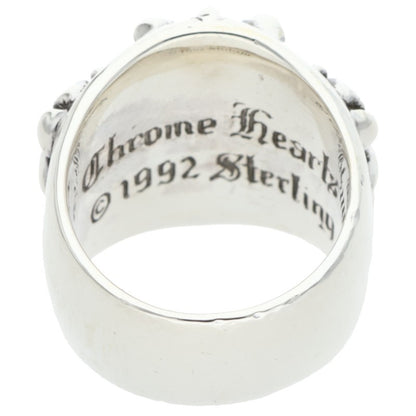 Chrome Hearts KEEPER Silver Ring Size US 8