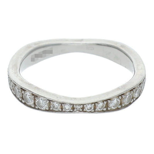 HARRY WINSTON Pave Wave Band Pt950 Pave Size ONE SIZE