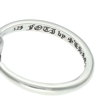 Chrome Hearts BUBBLGM FOTI Ring Silver Size 6.5 (Silver 1.65g)