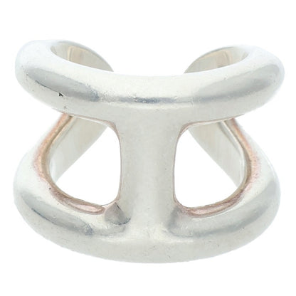 HERMES Osmose GM .925 Silver Ring Size ONE SIZE
