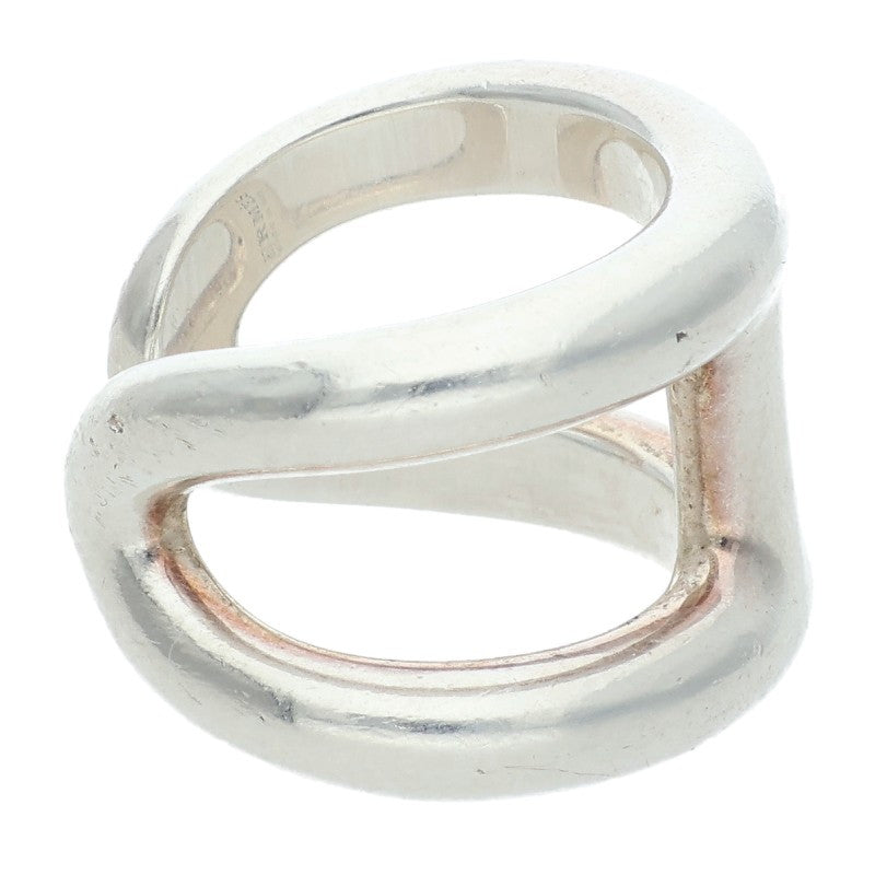 HERMES Osmose GM .925 Silver Ring Size ONE SIZE