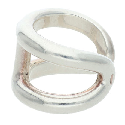 HERMES Osmose GM .925 Silver Ring Size ONE SIZE