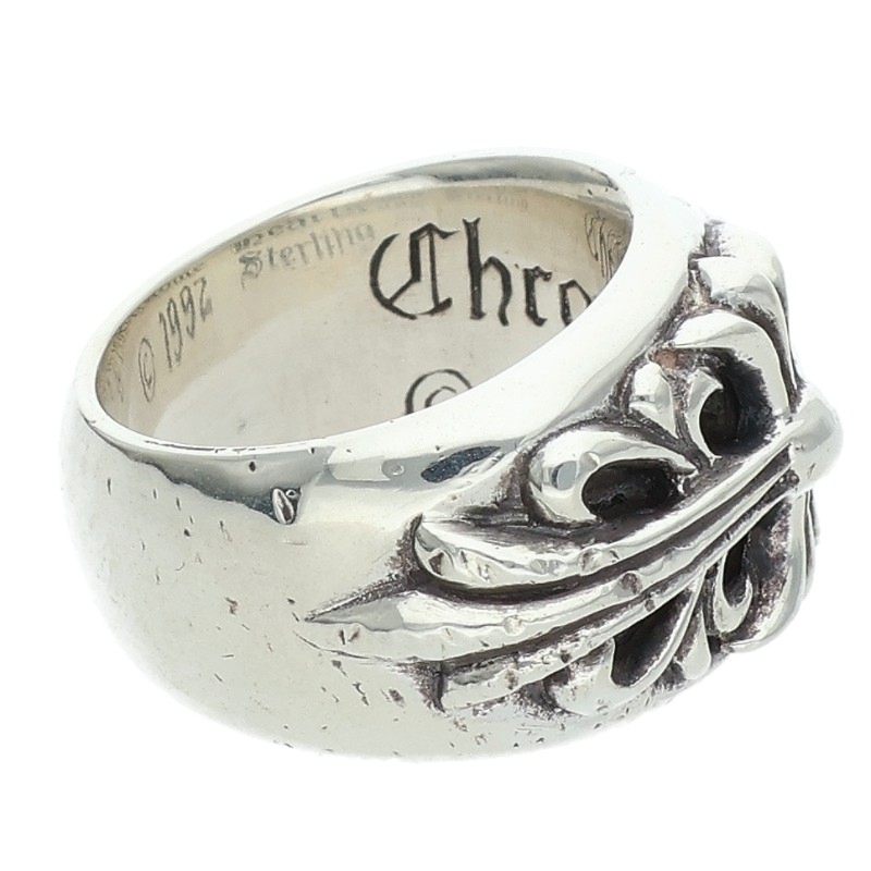 Chrome Hearts FLRL CRS Floral Cross Silver Size ONE SIZE