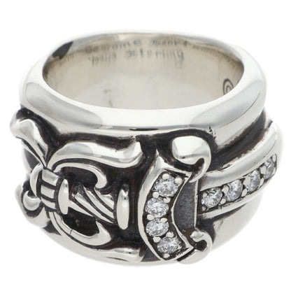 Chrome Hearts DAGGER P DMND Silver Ring Size ONE SIZE