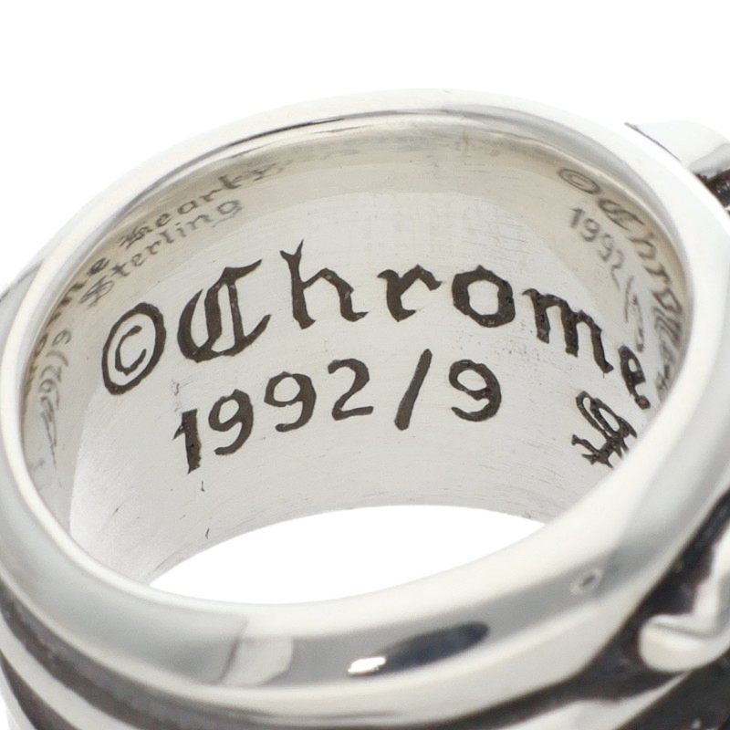 Chrome Hearts DAGGER P DMND Silver Ring Size ONE SIZE