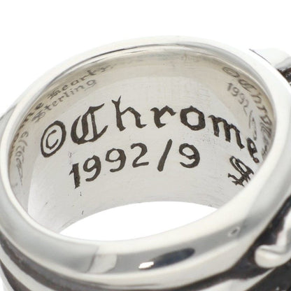 Chrome Hearts DAGGER P DMND Silver Ring Size ONE SIZE
