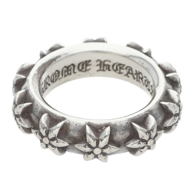 Chrome Hearts STAR BAND Silver Ring Size US 5