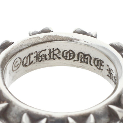 Chrome Hearts STAR BAND Silver Ring Size US 5