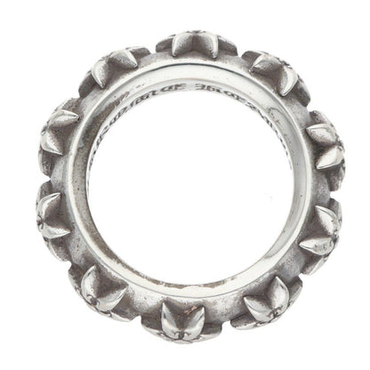 Chrome Hearts STAR BAND Silver Ring Size US 5