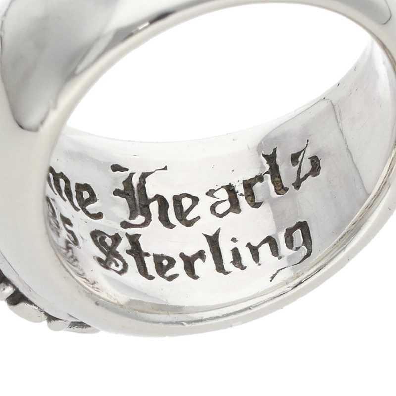 Chrome Hearts HEART IN BAND Sterling Silver Size ONE SIZE