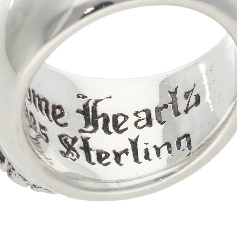 Chrome Hearts HEART IN BAND Sterling Silver Size ONE SIZE