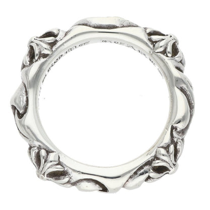 Chrome Hearts SBT BAND 925 Silver Ring Size JP 19