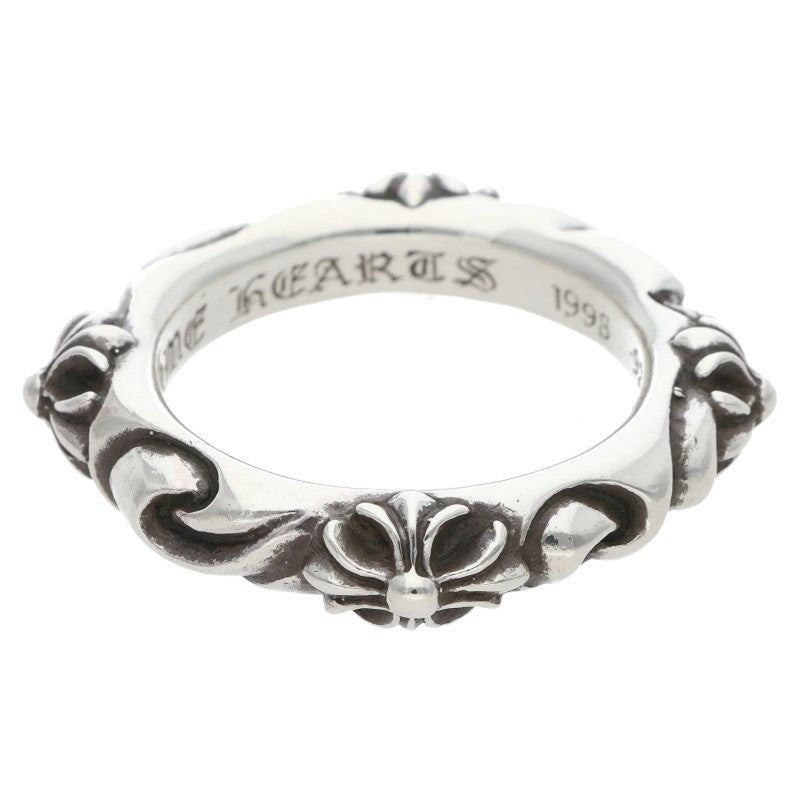 Chrome Hearts SBT BAND 925 Silver Ring Size ONE SIZE