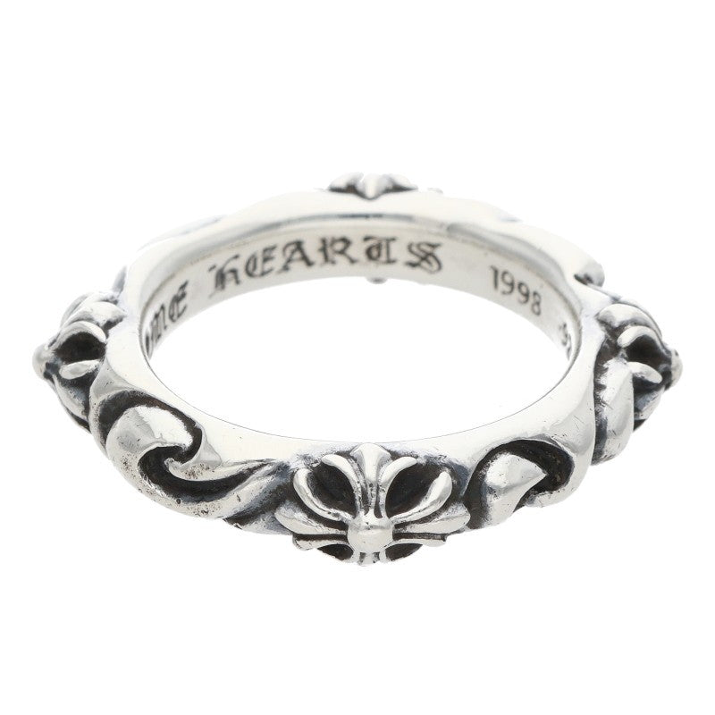 Chrome Hearts SBT BAND 925 Silver Ring Size ONE SIZE
