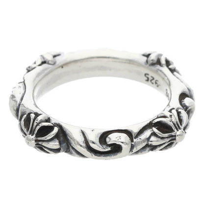 Chrome Hearts SBT BAND 925 Silver Ring Size ONE SIZE