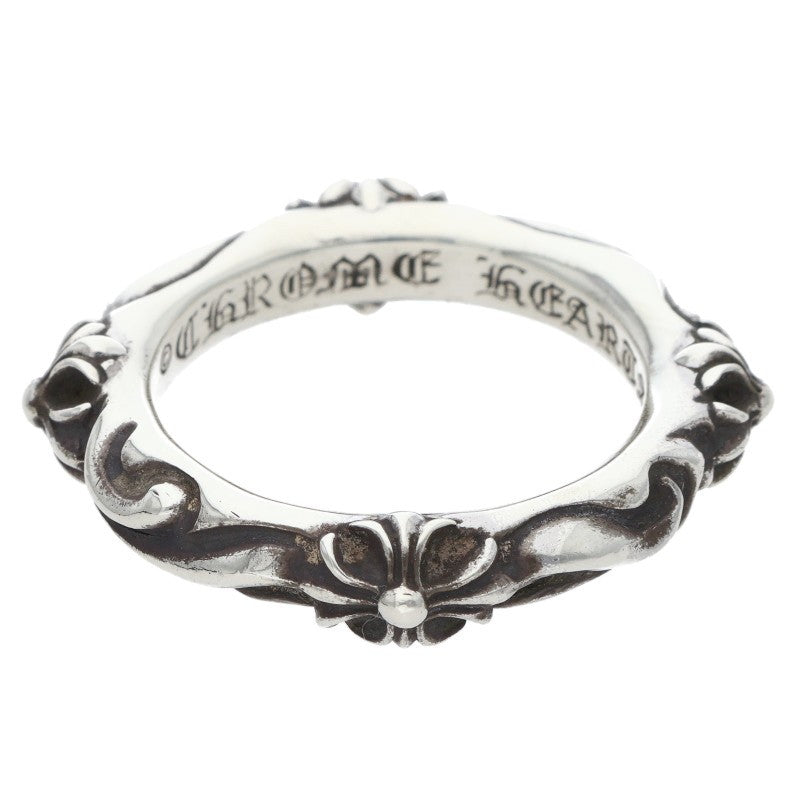 Chrome Hearts SBT BAND 925 Silver Ring Size ONE SIZE