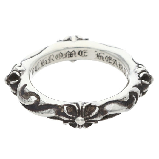 Chrome Hearts SBT BAND 925 Silver Ring Size ONE SIZE
