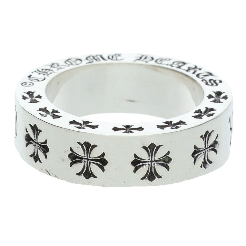 Chrome Hearts 6mm SPACER FOREVER Silver Ring Size US 4.5