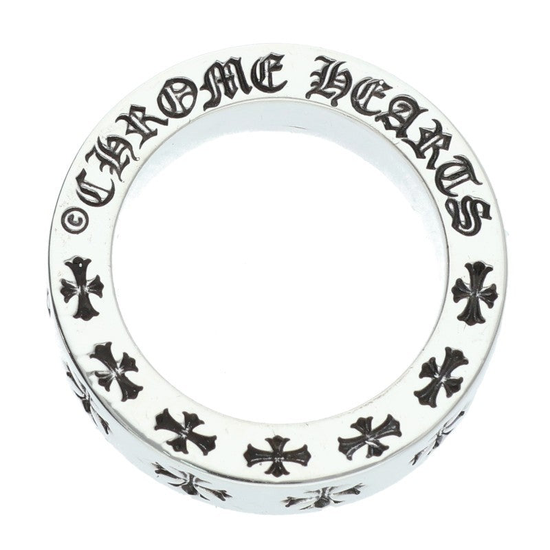 Chrome Hearts 6mm SPACER FOREVER Silver Ring Size US 4.5