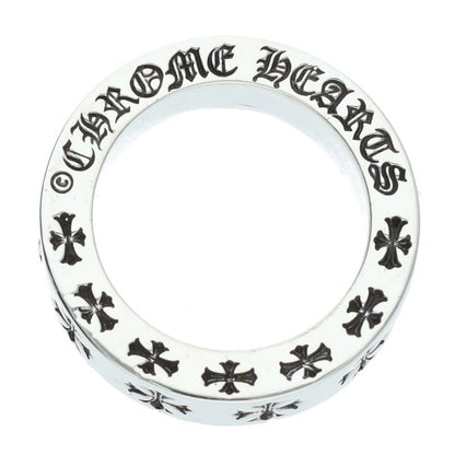 Chrome Hearts 6mm SPACER FOREVER Silver Ring Size US 4.5