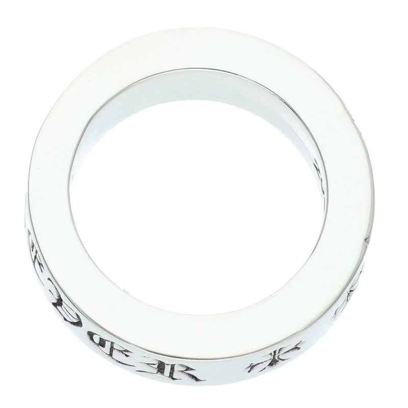 Chrome Hearts 6mm SPACER FOREVER Silver Ring Size US 4.5