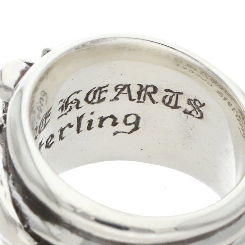 Chrome Hearts DAGGER P DMND A Silver Ring Size ONE SIZE