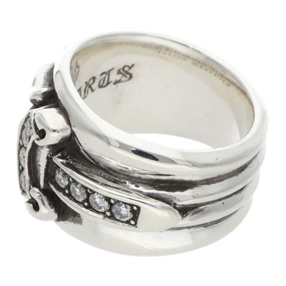 Chrome Hearts DAGGER P DMND A Silver Ring Size ONE SIZE